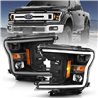 ANZO | Projector Headlight Set w/Halo - F-150 2018-2019 Anzo USA Projector Headlight