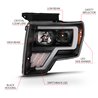 ANZO | Projector Headlight Set w/Halo - F-150 2009-2013 Anzo USA Projector Headlight