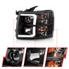 ANZO | Projector Headlight Set - Silverado 1500 / Silverado 2500 HD / Silverado 3500 HD 2007-2013 Anzo USA Projector Headlight