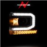 ANZO | Projector Headlight Set - Sierra 1500 2016-2019 Anzo USA Projector Headlight