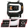 ANZO | Projector Headlight Set - Sierra 1500 / Sierra 2500 HD / Sierra 3500 HD 2014-2016 Anzo USA Projector Headlight