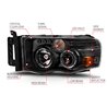 ANZO | Projector Headlight Set w/Halo - Ram 1500 / 2500 / 3500 2005-2005 Anzo USA Projector Headlight