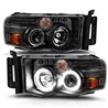 ANZO | Projector Headlight Set w/Halo - Ram 1500 / 2500 / 3500 2005-2005 Anzo USA Projector Headlight