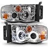 ANZO | Projector Headlight Set w/Halo - Ram 1500 / 2500 / 3500 2005-2005 Anzo USA Projector Headlight