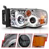 ANZO | Projector Headlight Set w/Halo - Ram 1500 / 2500 / 3500 2005-2005 Anzo USA Projector Headlight