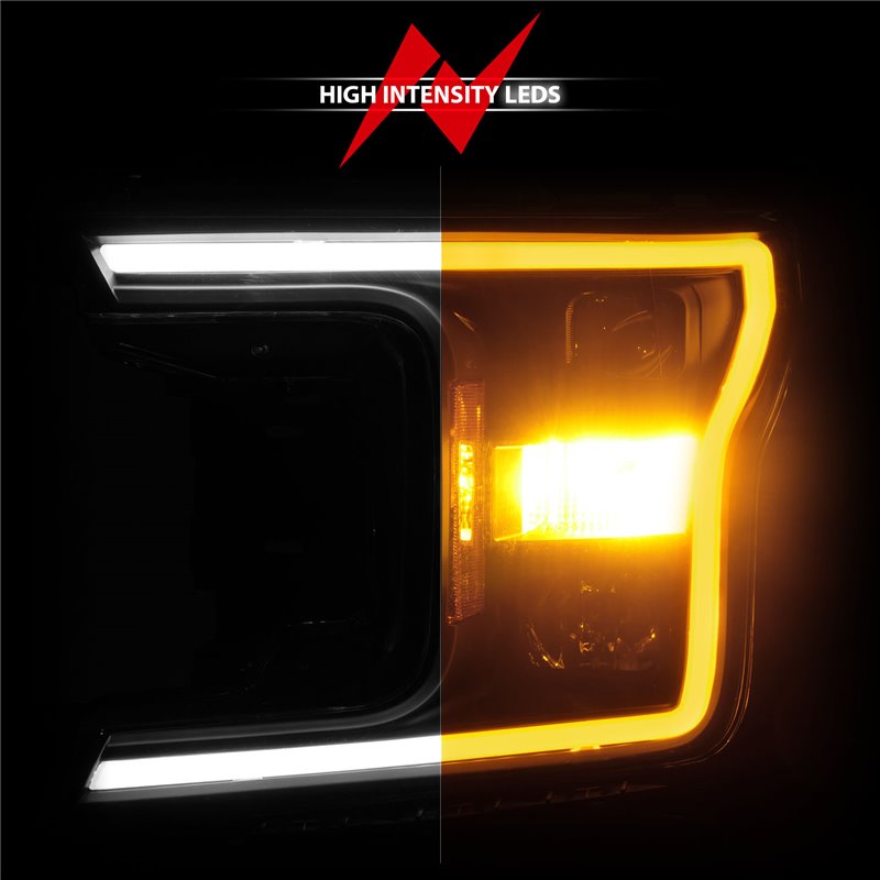 ANZO | Projector Headlight Set - F-150 2018-2020 Anzo USA Projector Headlight