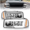 ANZO | Crystal Headlight Set - GMC 2000-2007 Anzo USA Headlights