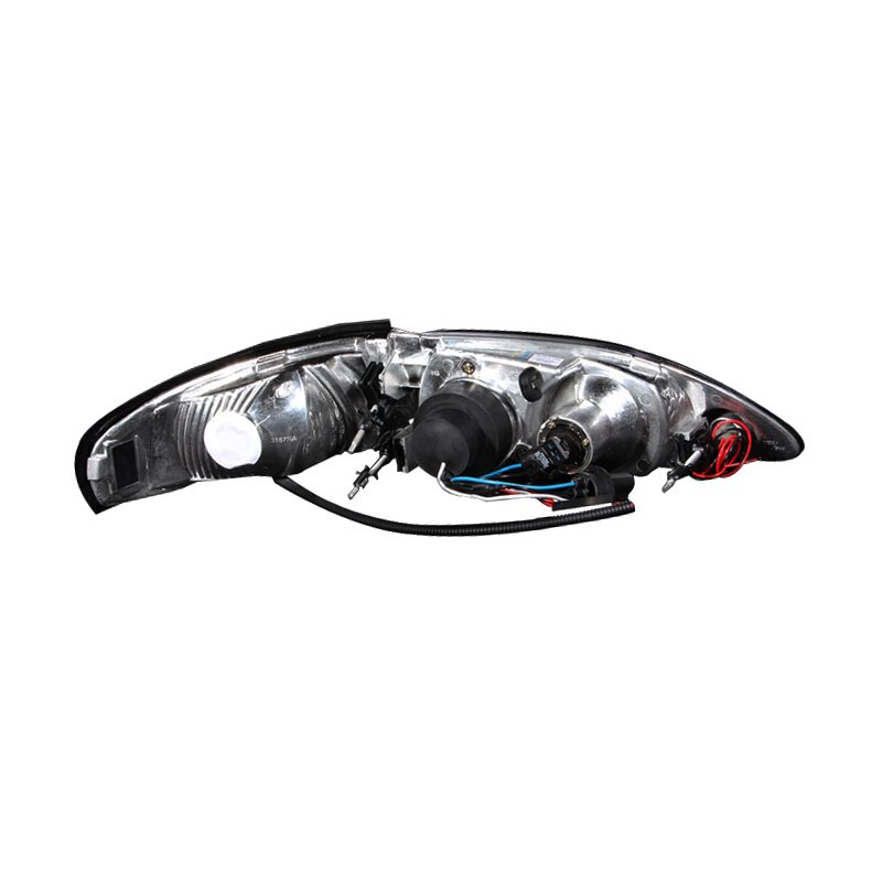 ANZO | Projector Headlight Set w/Halo - Mustang 1994-1998 Anzo USA Projector Headlight