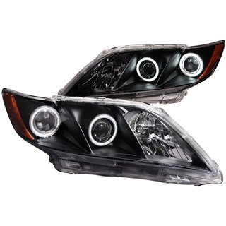 ANZO | Projector Headlight Set w/Halo - Camry 2.4L / 3.5L 2008-2009 Anzo USA Projector Headlight
