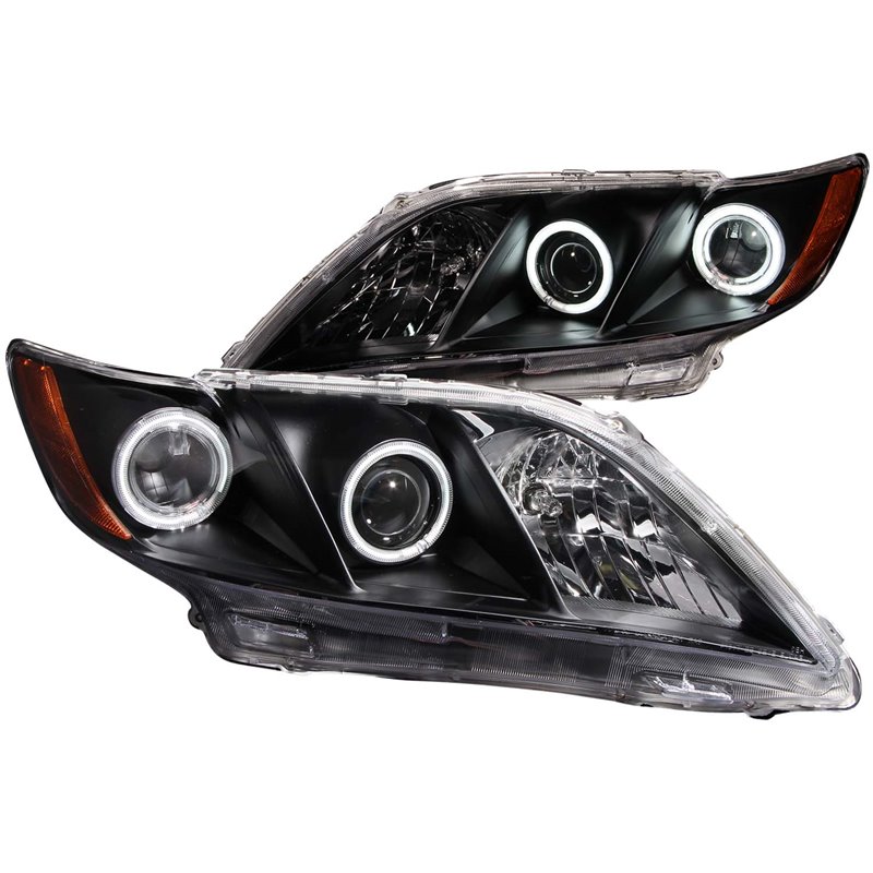 ANZO | Projector Headlight Set w/Halo - Camry 2.4L / 3.5L 2007-2009 Anzo USA Headlights