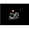 ANZO | Projector Headlight Set w/Halo - Sentra 2.0L / 2.5L 2008-2012 Anzo USA Projector Headlight