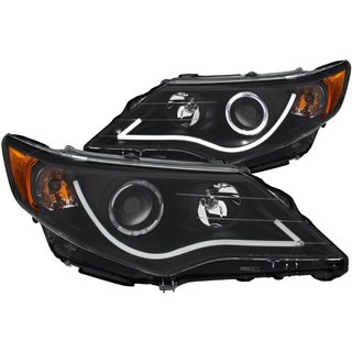 ANZO | Projector Headlight Set w/Halo - Camry 2.5L / 3.5L 2012-2013 Anzo USA Projector Headlight