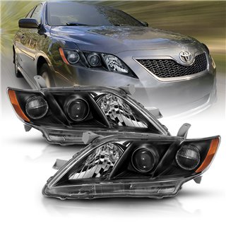 ANZO | Projector Headlight Set - Camry 2.4L / 3.5L 2007-2009 Anzo USA Headlights