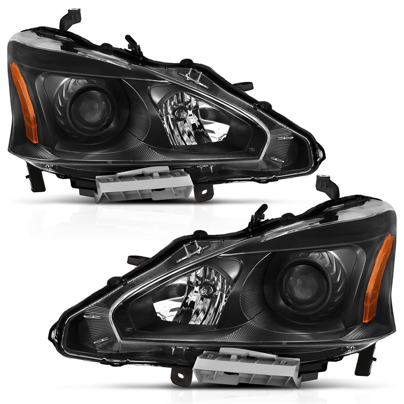 ANZO | Projector Headlight Set - Altima 2.5L / 3.5L 2013-2015 Anzo USA Headlights