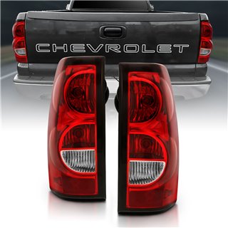 ANZO | Tail Light Assembly - Chevrolet 2005-2007 Anzo USA LED Tail Lights