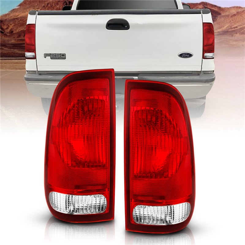 ANZO | Tail Light Assembly - F-150 / F-250 / F-350 2000-2007 Anzo USA Tail Lights