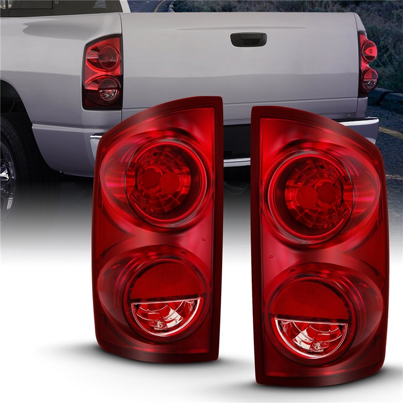 ANZO | Tail Light Assembly - Ram 1500 / 2500 / 3500 2007-2009 Anzo USA Tail Lights