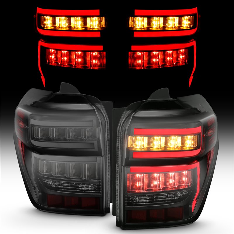 ANZO | Tail Light Assembly - 4Runner 4.0L 2014-2020 Anzo USA LED Tail Lights