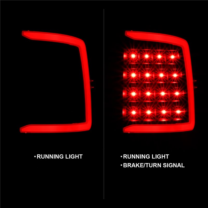 ANZO | Tail Light Assembly - Ram 1500 / Classic / 2500 / 3500 2009-2019 Anzo USA LED Tail Lights