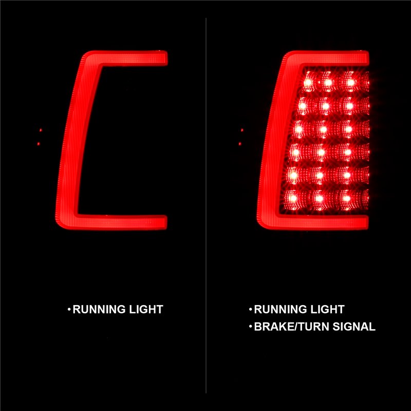 ANZO | Tail Light Assembly - Chevrolet 2005-2007 Anzo USA LED Tail Lights