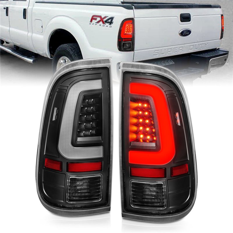 ANZO | Tail Light Assembly - F-250 / F-350 / F-450 / F-550 2008-2016 Anzo USA LED Tail Lights
