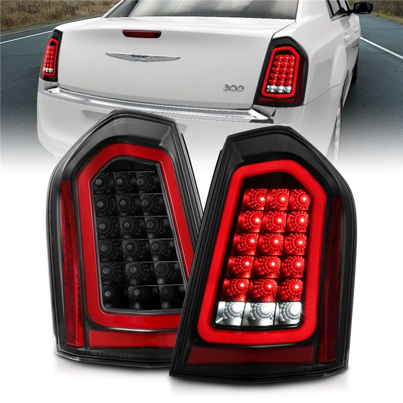 ANZO | Tail Light Assembly - 300 3.6L / 5.7L / 6.4L 2011-2014 Anzo USA LED Tail Lights
