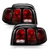 ANZO | Tail Light Assembly - Mustang 3.8L / 4.6L 1996-1998 Anzo USA LED Tail Lights