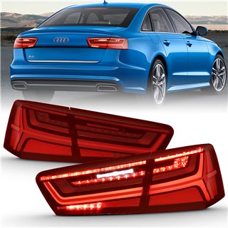 ANZO | Tail Light Assembly - A6 / A6 Quattro / S6 2012-2018 Anzo USA Tail Lights
