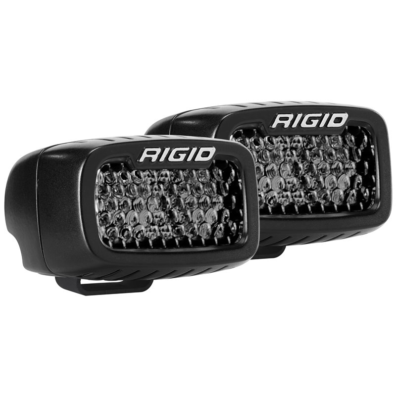 RIGID | SR-M Series Pro Spot Diffused Midnight Edition Light RIGID Lumières Off-Road