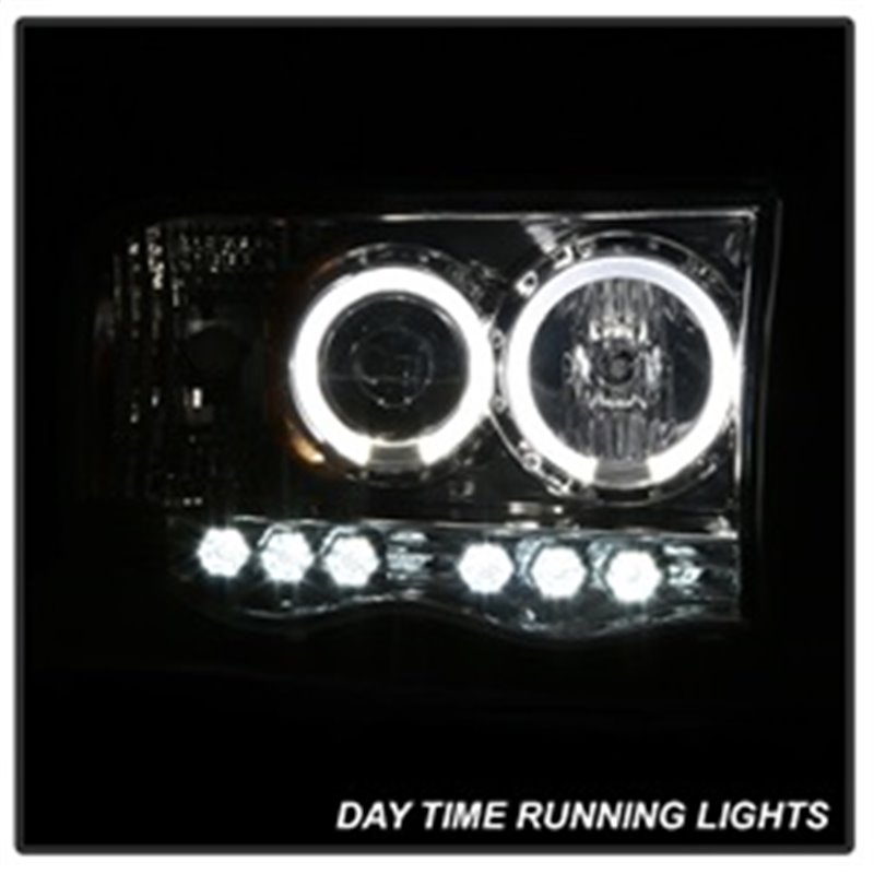 SPYDER | Halo LED Projector Headlights - Ram 1500 / 2500 / 3500 2005-2005 SPYDER Headlights