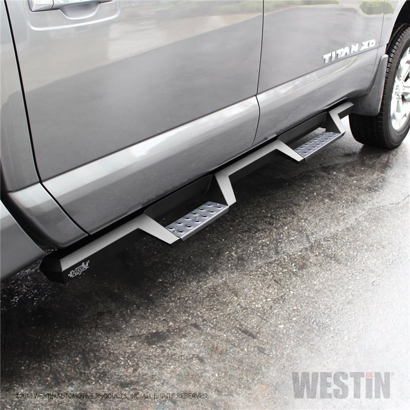 Westin Automotive | HDX Stainless Drop Nerf Step Bars - Titan / Titan XD 5.6L / 5.0L 2016-2021 Westin Automotive Marchepieds