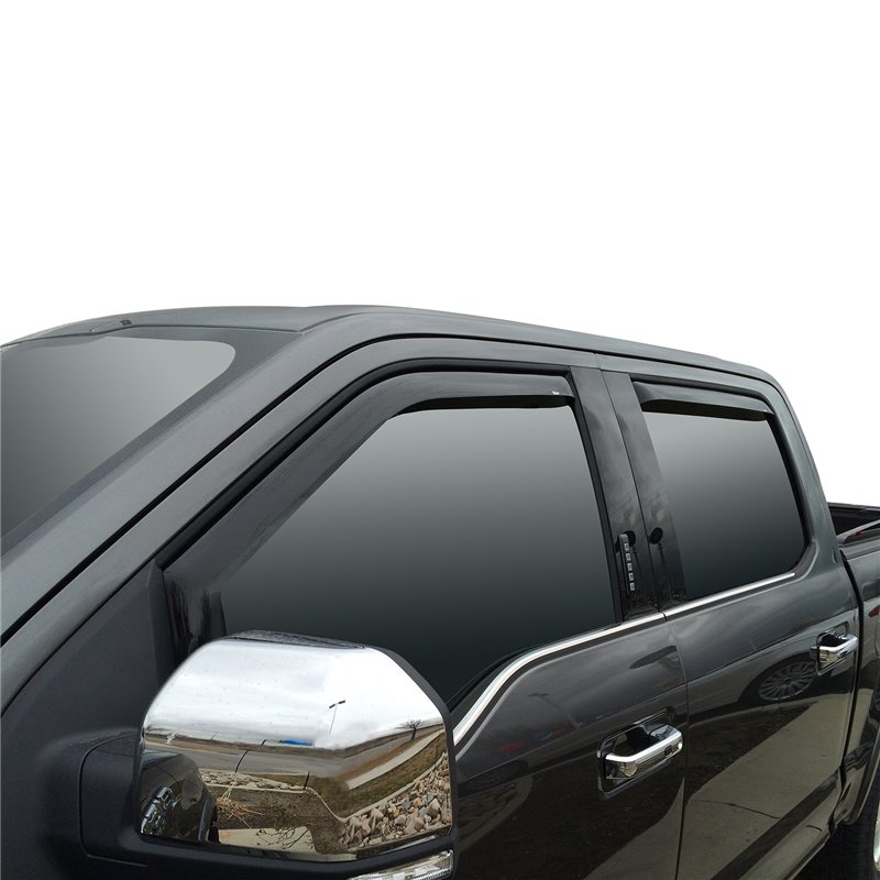 Westin Automotive | In-Channel Wind Deflector - F-150 / F-250 / F-350 2015-2021 Westin Automotive Side Window Deflectors