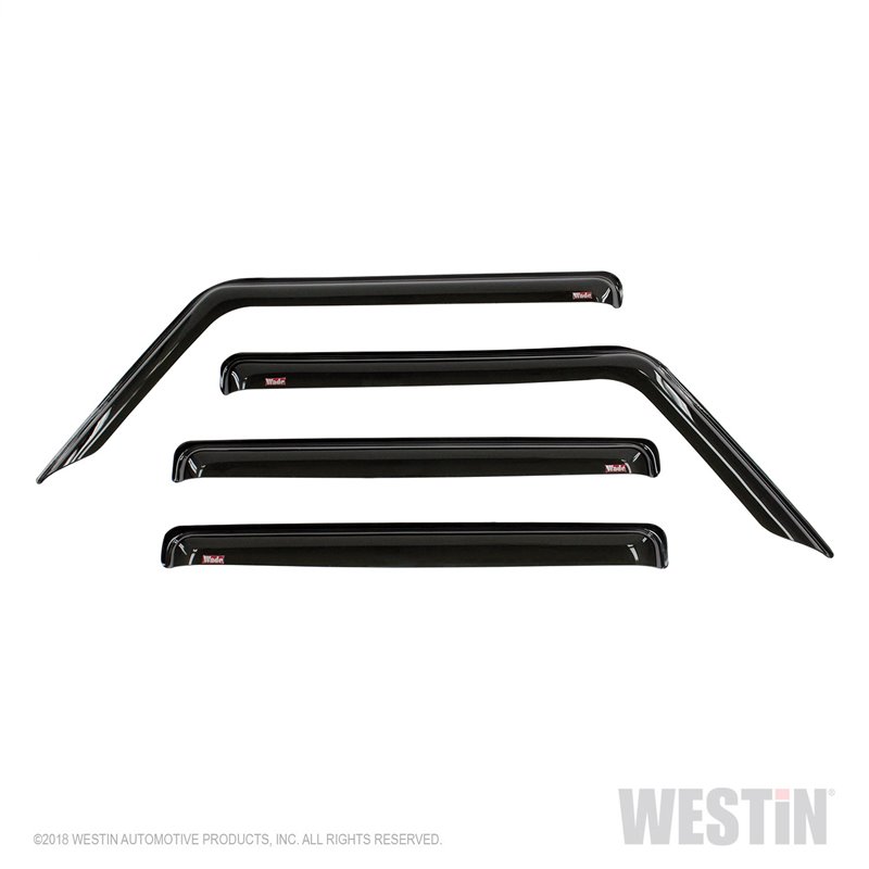 Westin Automotive | Slim Wind Deflector - Wrangler (JL) 2.0T / 3.0L / 3.6L 2018-2022 Westin Automotive Side Window Deflectors