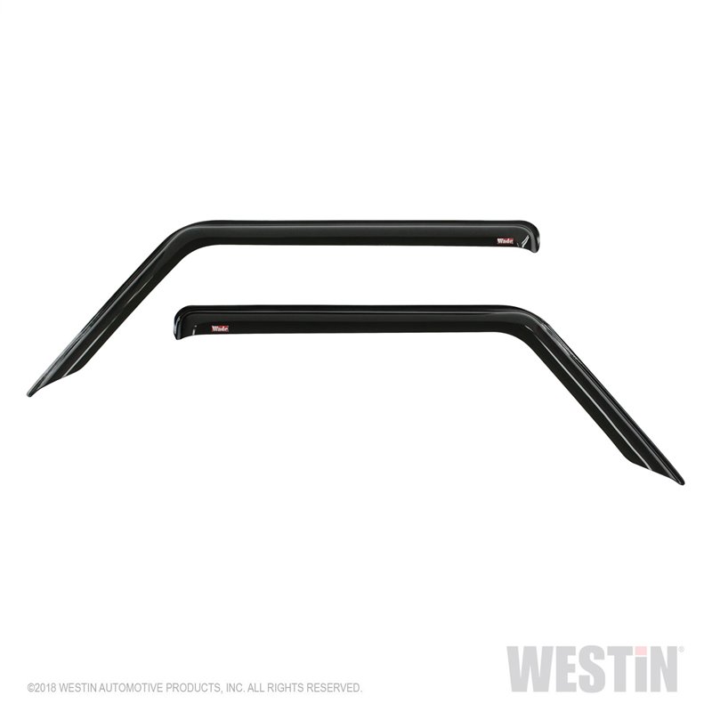 Westin Automotive | Slim Wind Deflector - Wrangler (JL) 2.0T / 3.0L / 3.6L 2018-2022 Westin Automotive Side Window Deflectors