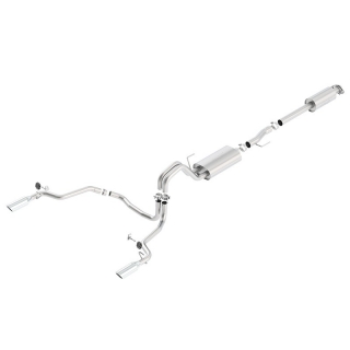 Borla | Cat-Back Exhaust S-Type - Ford F-150 - F-150 2.7T / 3.5L / 5.0L 2015-2020 BORLA Cat-Back Exhausts