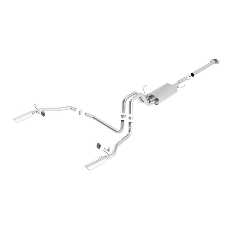 Borla | Cat-Back Exhaust S-Type - Ford F-150 Ecoboost 3.5L - 2011-2014 BORLA Cat-Back Exhausts