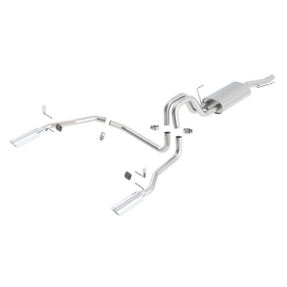 Borla | Cat-Back Exhaust Touring - Ford F-150 4.6L / 5.4L - 2004-2008 BORLA Cat-Back Exhausts