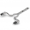 Borla | Cat-Back Exhaust S-Type avec valves - Mustang GT - 2018-2022 BORLA Cat-Back Exhausts