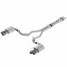 Borla | Cat-Back Exhaust S-Type avec valves - Mustang GT - 2018-2022 BORLA Cat-Back Exhausts