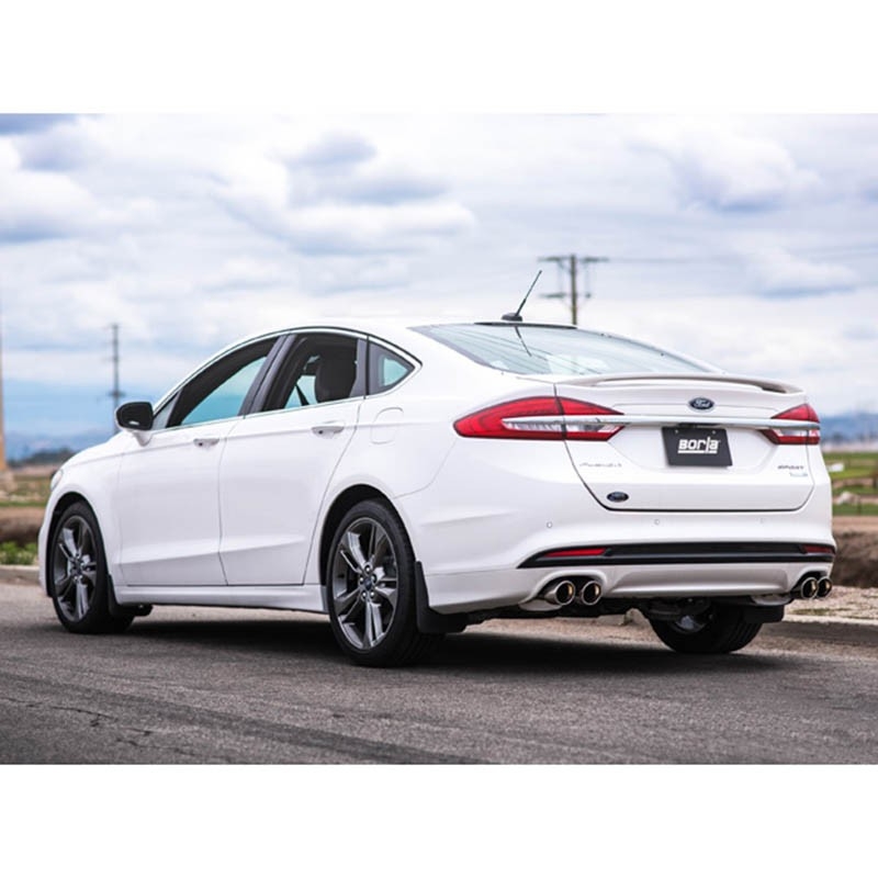 Borla | Axle-Back Exhaust S-Type - Ford Fusion AWD 2.7L - Fusion 2.7T 2017-2019 BORLA Axle-Back Exhausts