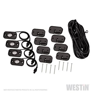 Westin Automotive | Universal/WJ2 Bumper LED Rock Light Kit Westin Automotive Lumières Off-Road