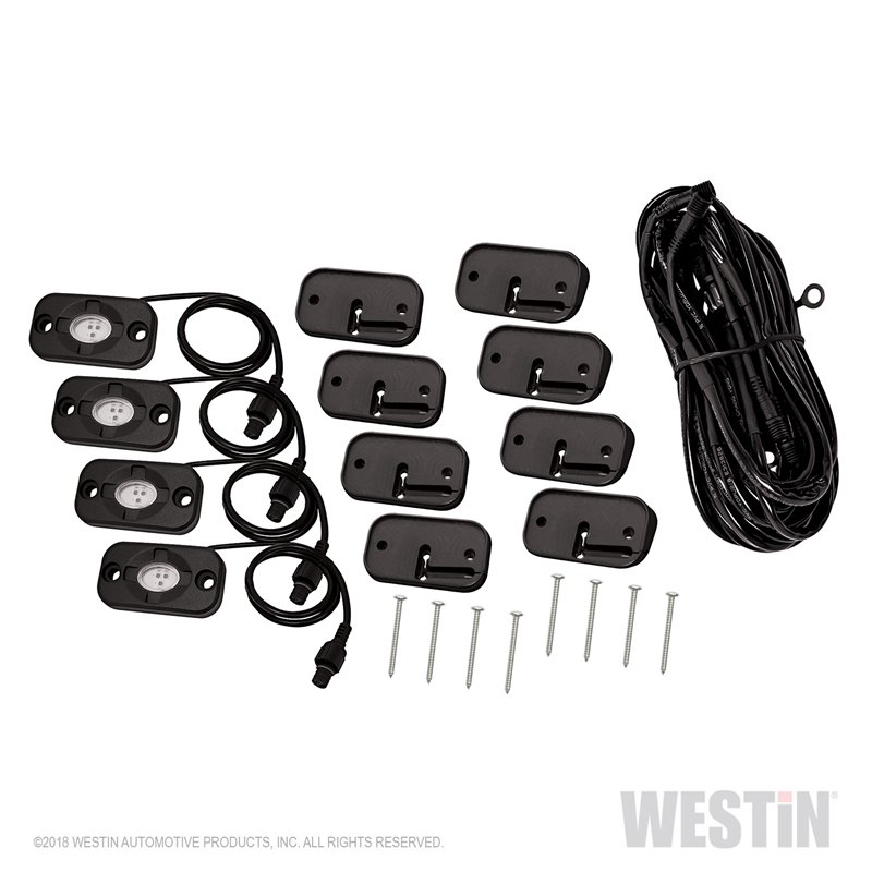 Westin Automotive | Universal/WJ2 Bumper LED Rock Light Kit Westin Automotive Lumières Off-Road