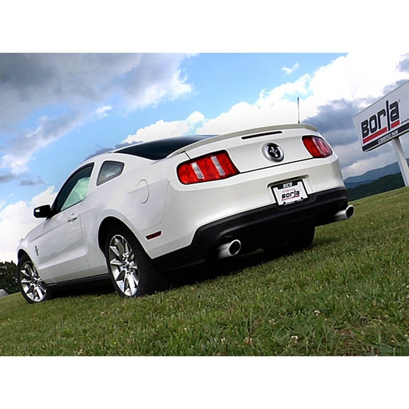 Borla | Axle-Back Exhaust ATAK - Mustang V6 Coupe / Convertible - 2011-2014 BORLA Axle-Back Exhausts