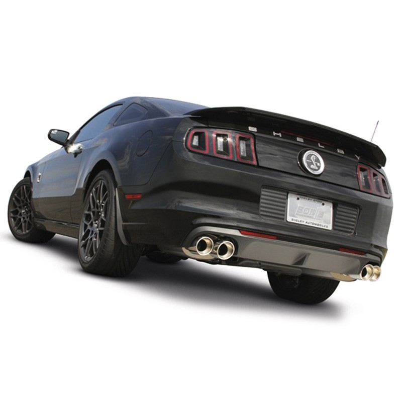 Borla | Axle-Back Exhaust ATAK - Mustang Shelby GT500 - Mustang 5.8L 2013-2014 BORLA Axle-Back Exhausts