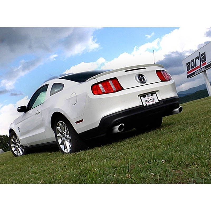 Borla | Cat-Back Exhaust ATAK - Mustang V6 Coupe / Convertible - 2011-2014 BORLA Cat-Back Exhausts