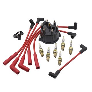 ACCEL | Truck Super Tune-Up Kit Ignition Tune Up Kit - Wrangler Sahara / Sport 4.0L 1997-1999 ACCEL Spark Plug Wires