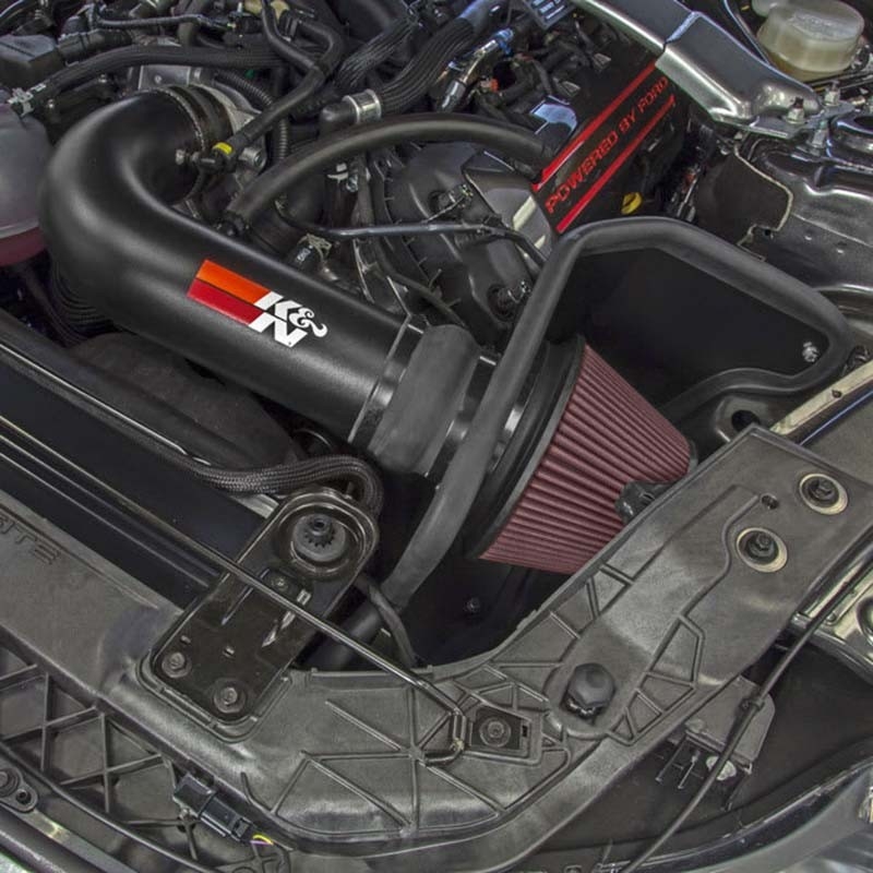 K&N | Typhoon Performance Air Intake System - Mustang 5.2L 2016-2019 K&N Air Intake
