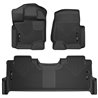 Husky Liners | X-act Contour Front/2nd Seat Floor Liners - F-150 / Lightning 2021-2025 Husky Liners Tapis Protecteur
