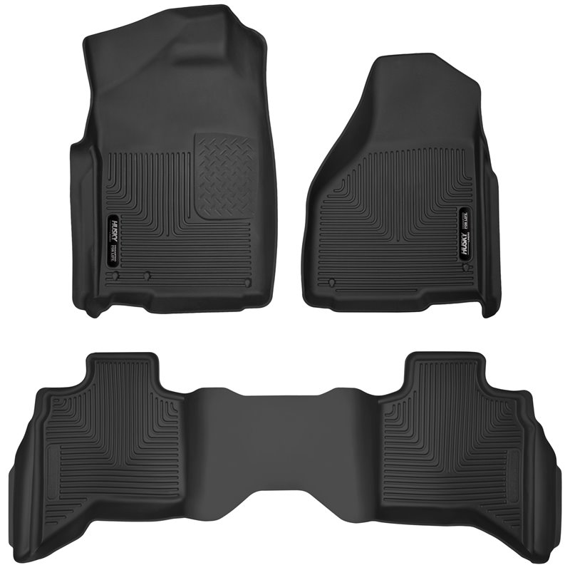 Husky Liners | Front/2nd Seat Floor Liners - Ram 1500 / Classic / 2500 / 3500 2005-2022 Husky Liners Tapis Protecteur