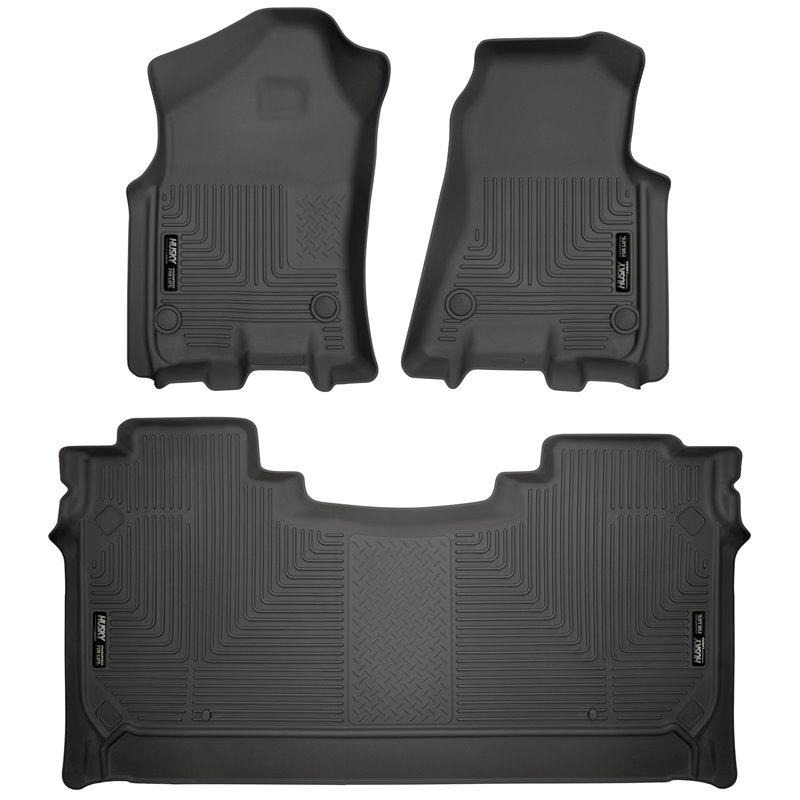 Husky Liners | Front/2nd Seat Floor Liners - Ram 1500 2019-2021 Husky Liners Tapis Protecteur